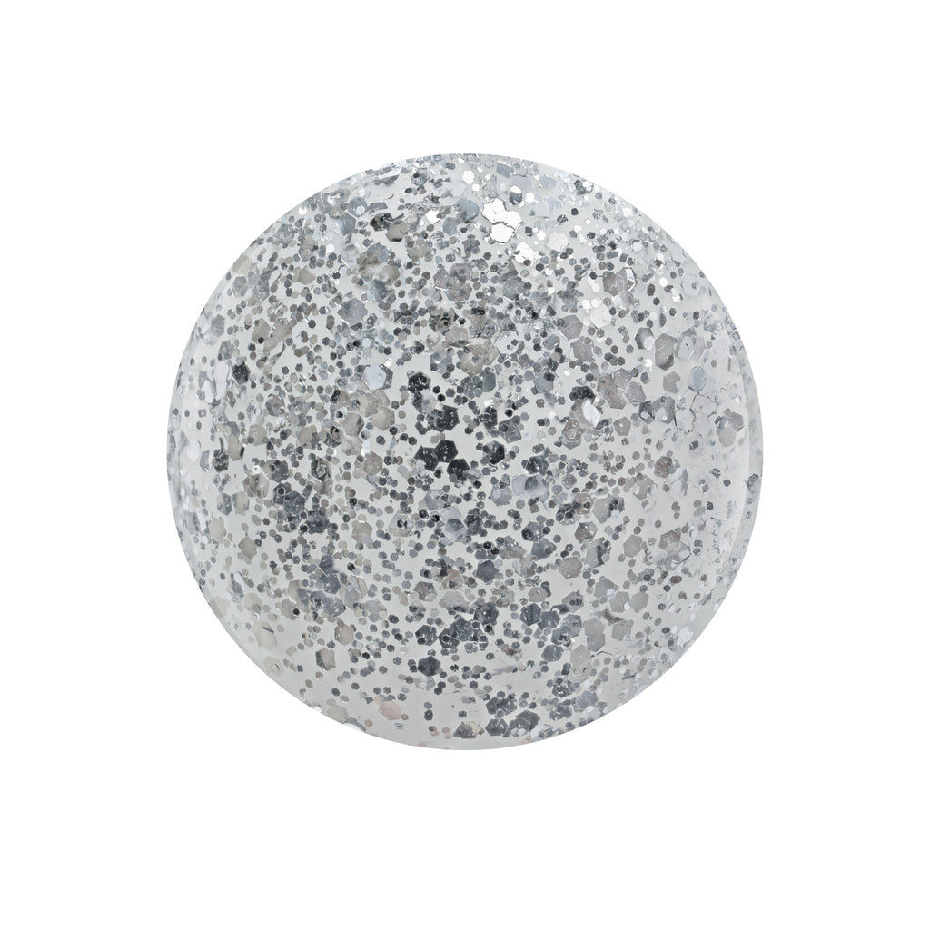Steel My Look - Chunky Silver Glitter