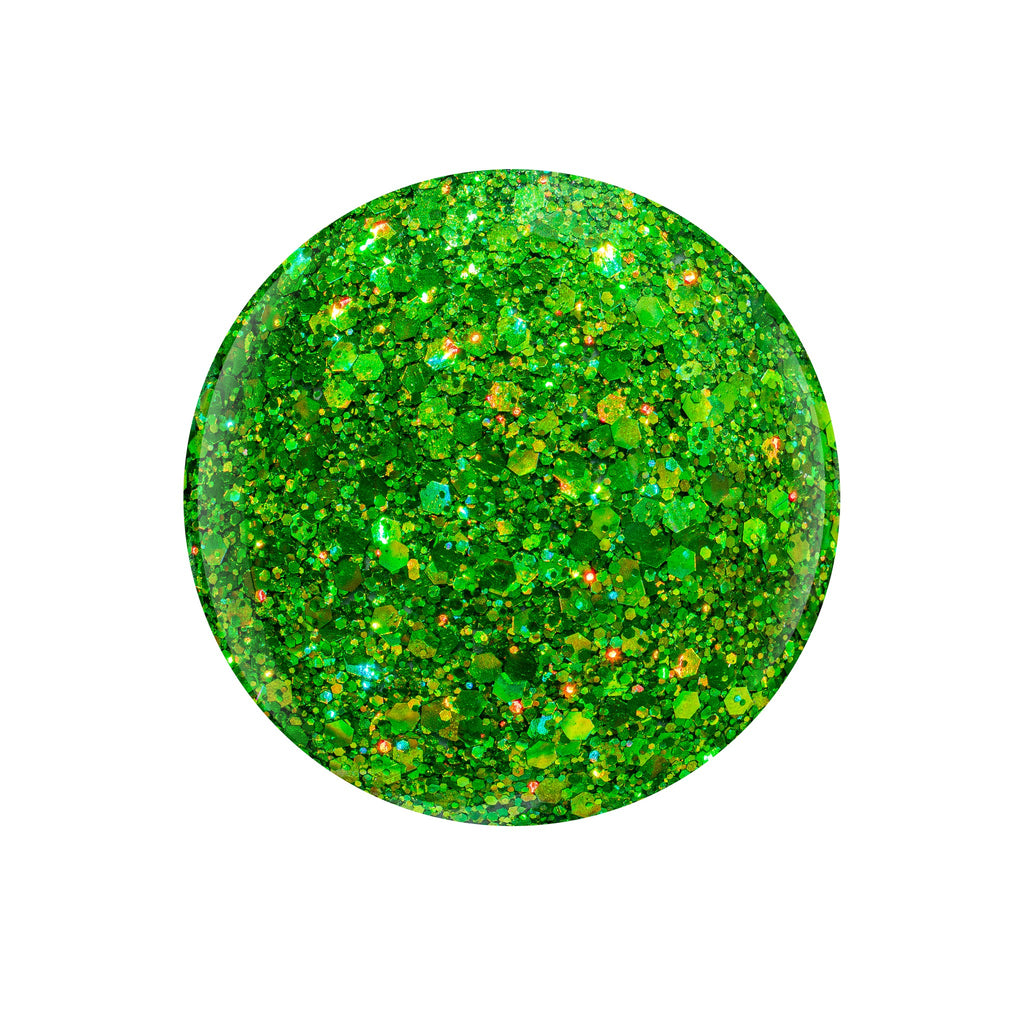Fern Down For What - Bright Green Glitter
