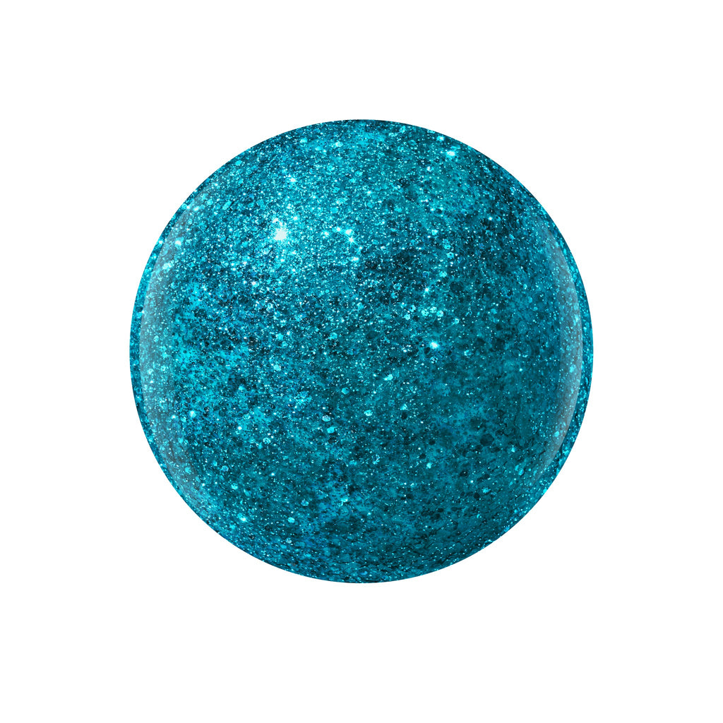 Major Mood - Bright Teal Glitter