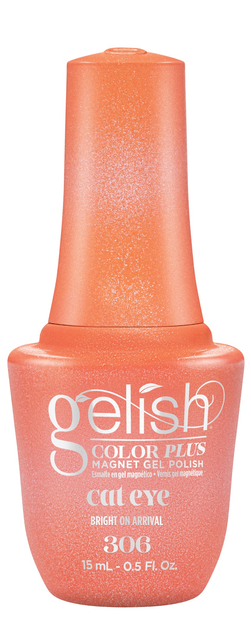 Bright On Arrival - Orange Cat-Eye Shimmer