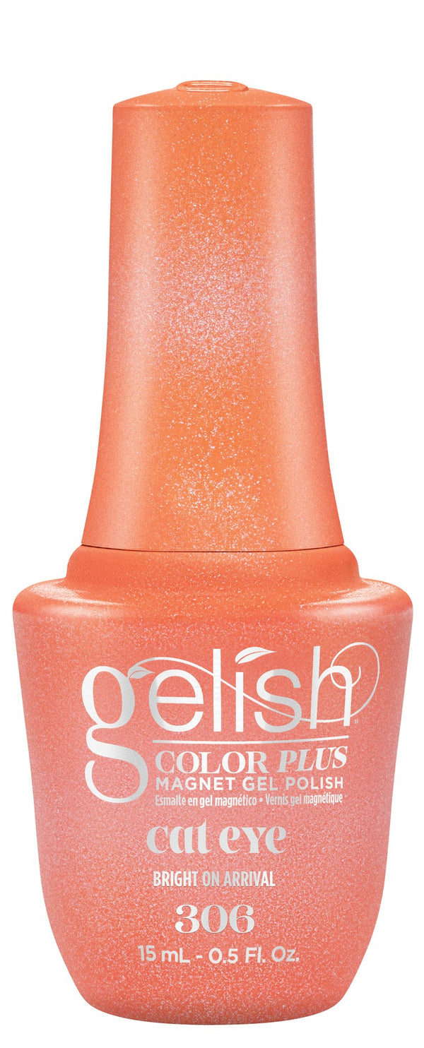 Bright On Arrival - Orange Cat-Eye Shimmer