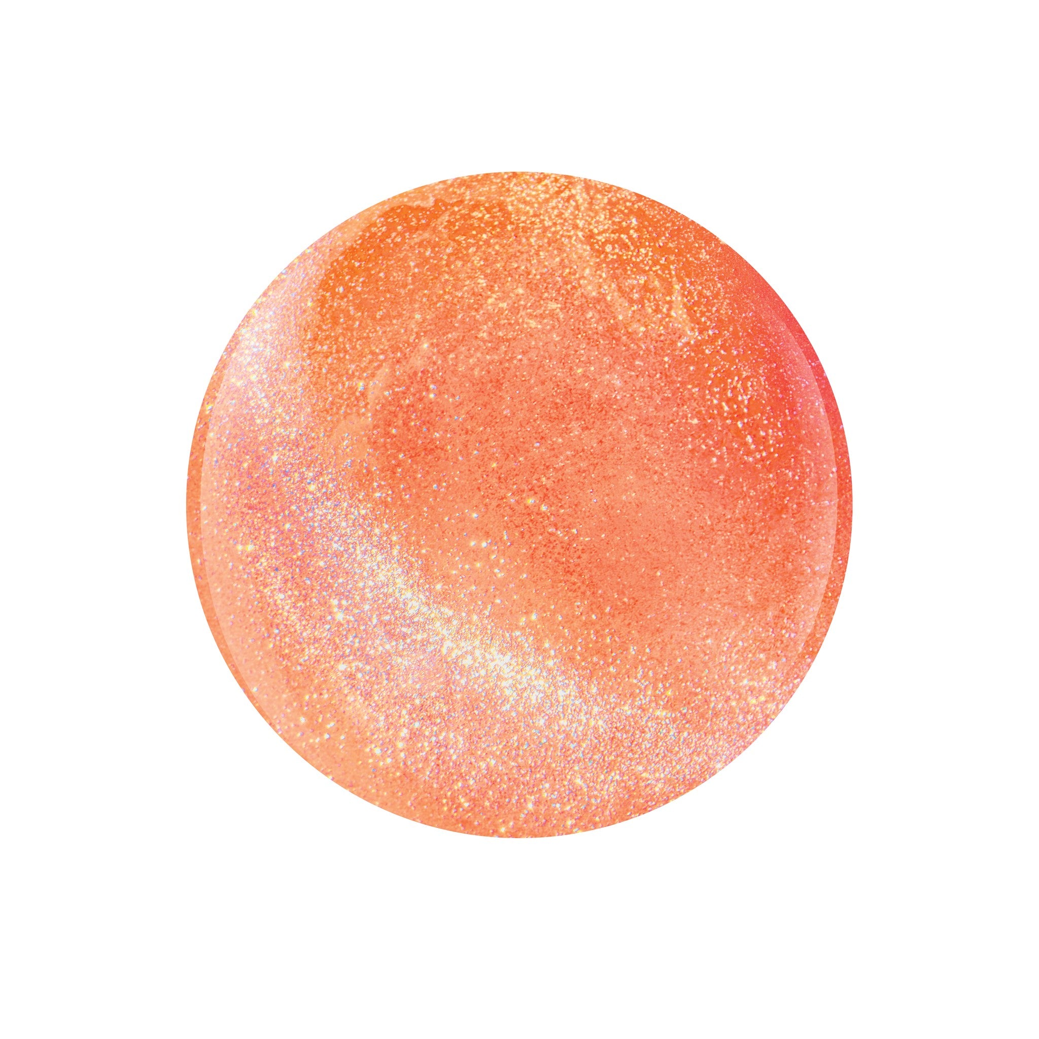 Bright On Arrival - Orange Cat-Eye Shimmer