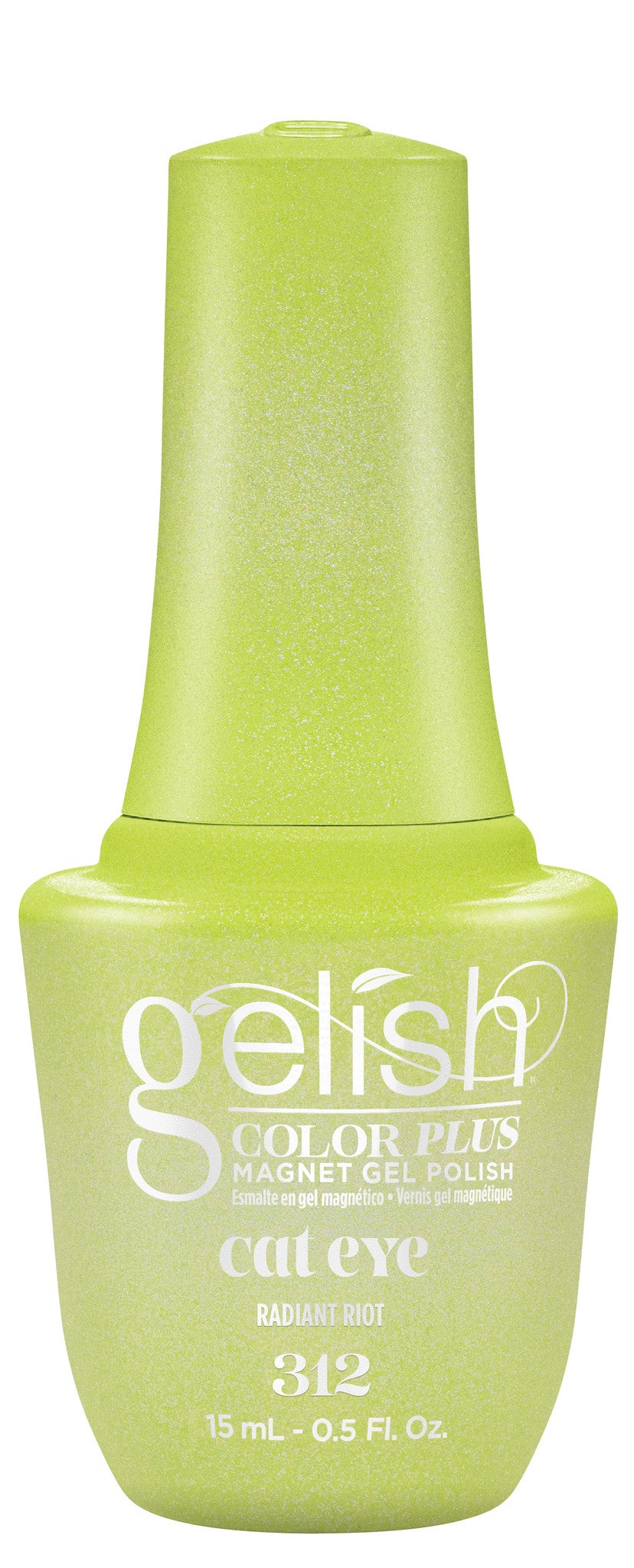 Radiant Riot - Lime Green Cat-Eye Shimmer