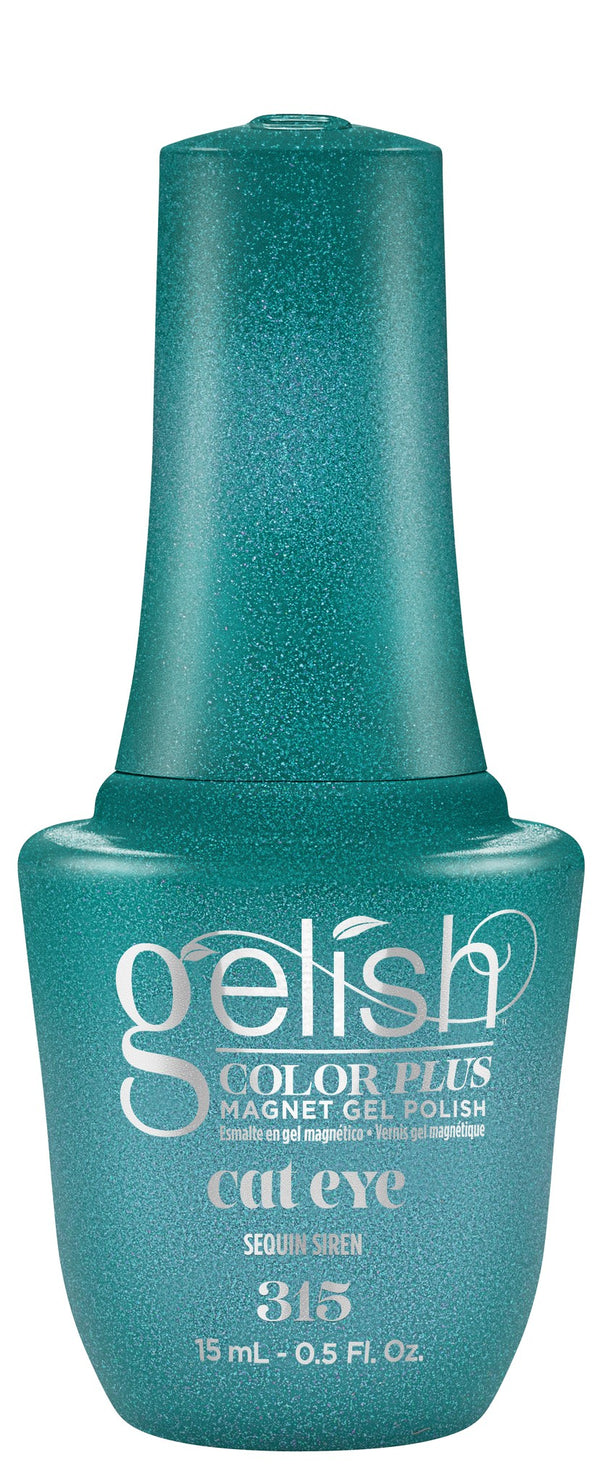 Sequin Siren - Teal Cat-Eye Shimmer