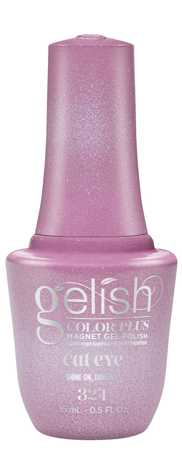Shine On, Darling - Soft Pink Cat-Eye Glitter