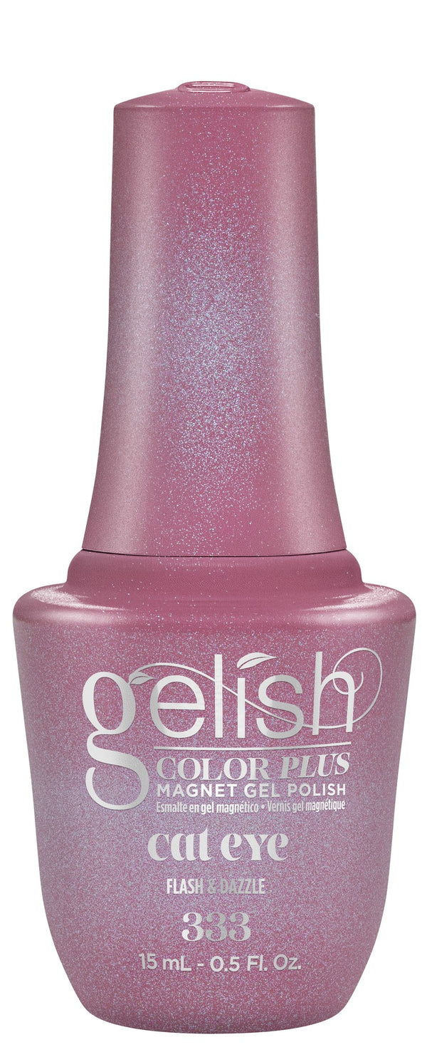 Flash & Dazzle - Pink Cat-Eye Glitter