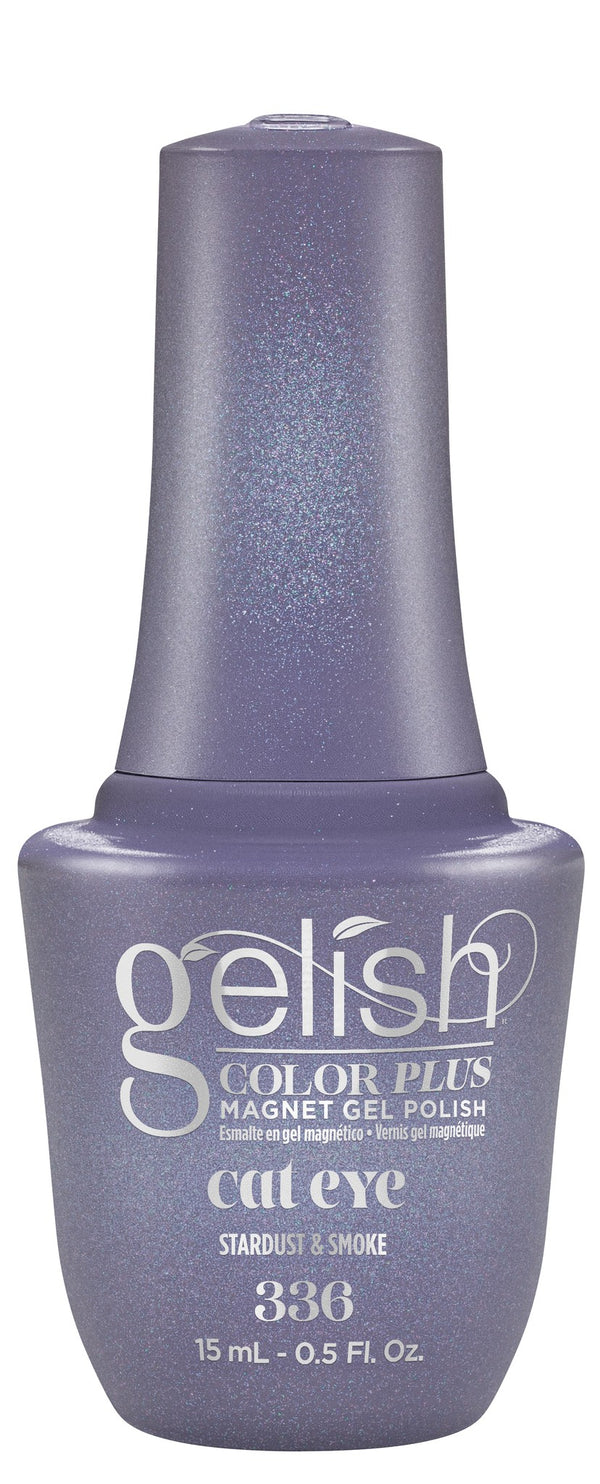 Stardust & Smoke - Steel Blue Cat-Eye Glitter