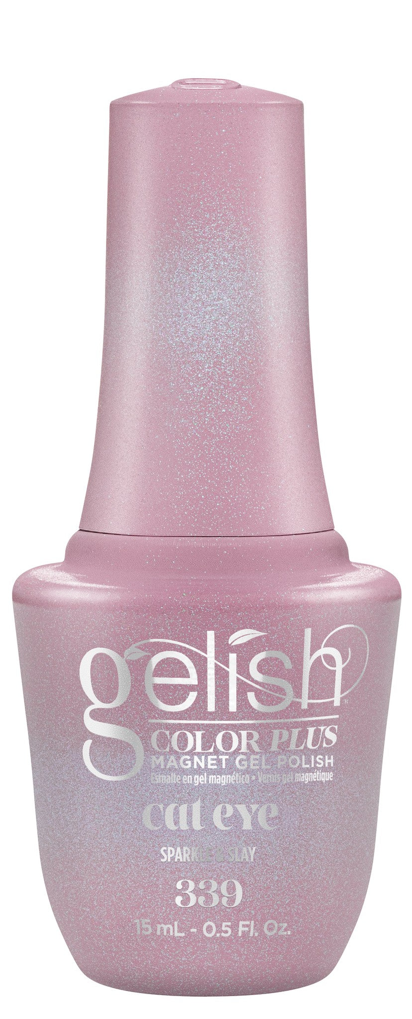 Sparkle & Slay - Silver Pink Cat-Eye Shimmer