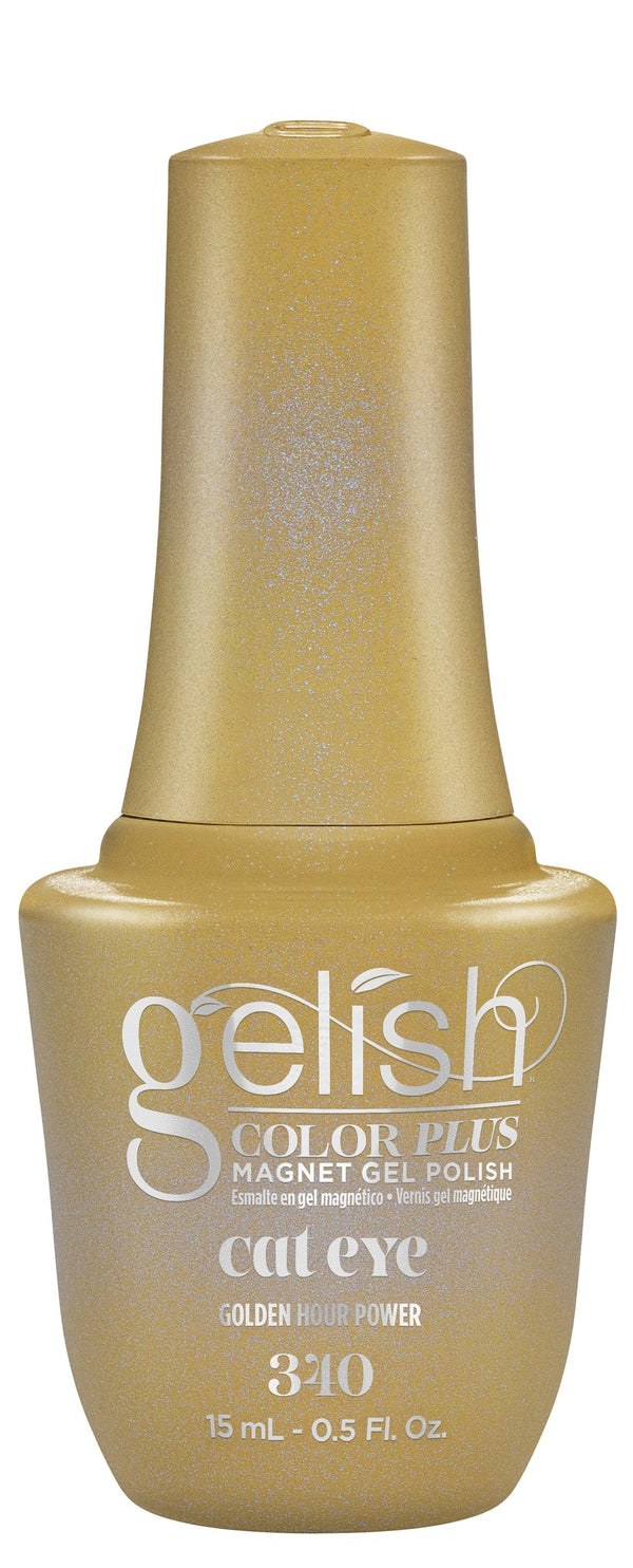 Golden Hour Power - Gold Cat-Eye Shimmer