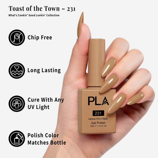 PLA Gel Polish 12ml - Toast of the Town 231