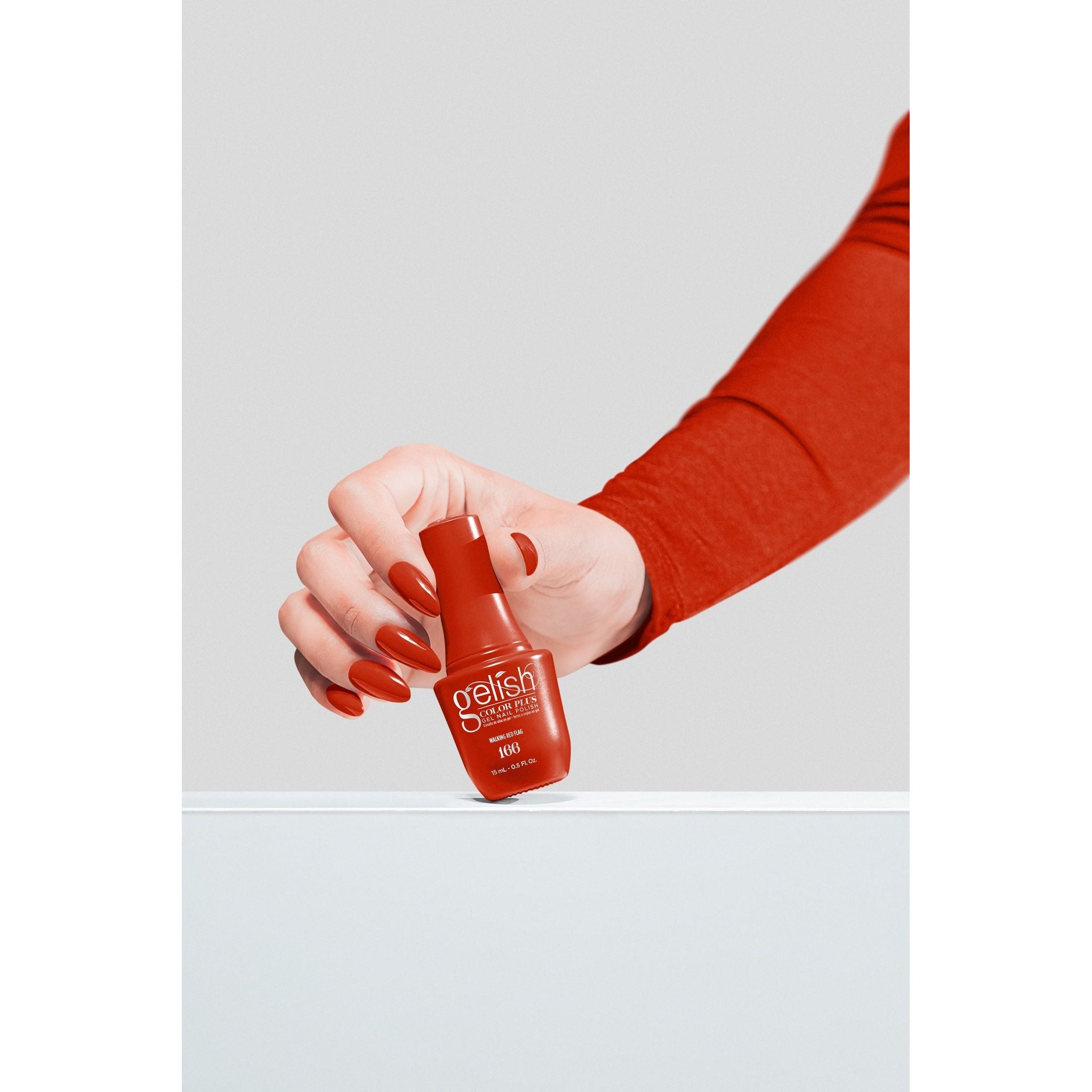Gelish Color Plus - Walking Red Flag .5oz Secondary image