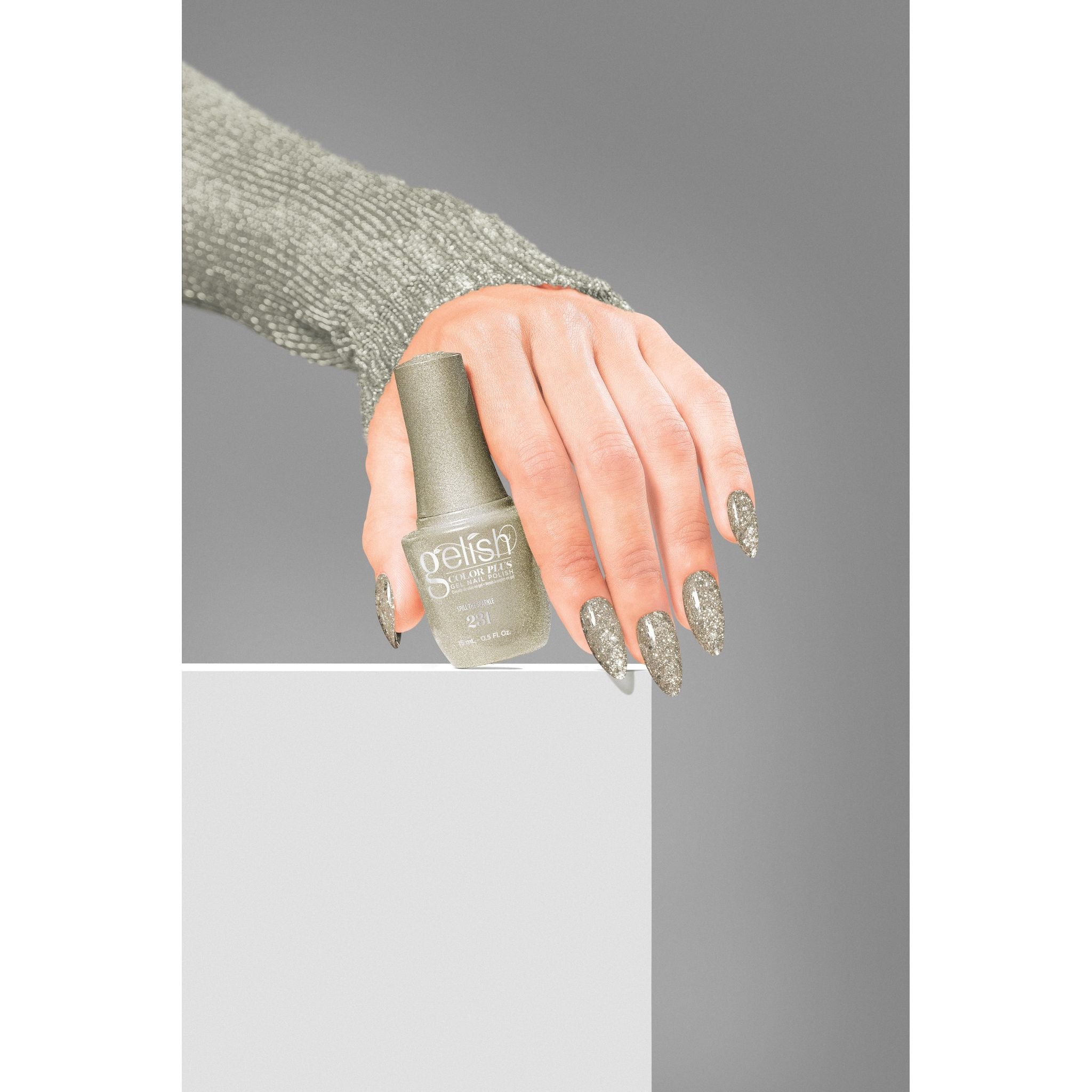 Gelish Color Plus - Spill The Sparkle .5oz Secondary image
