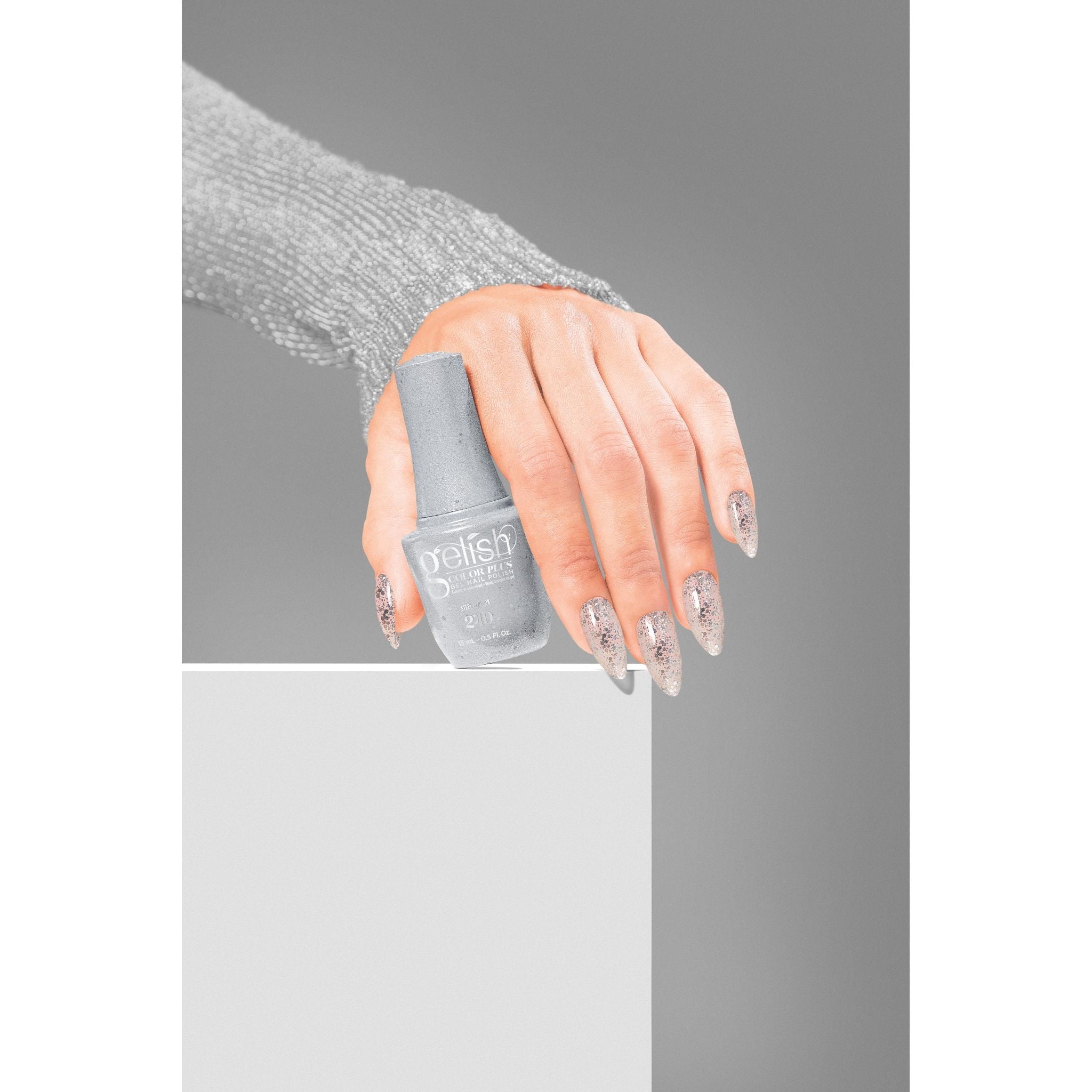 Gelish Color Plus - Steel My Look .5oz Secondary image