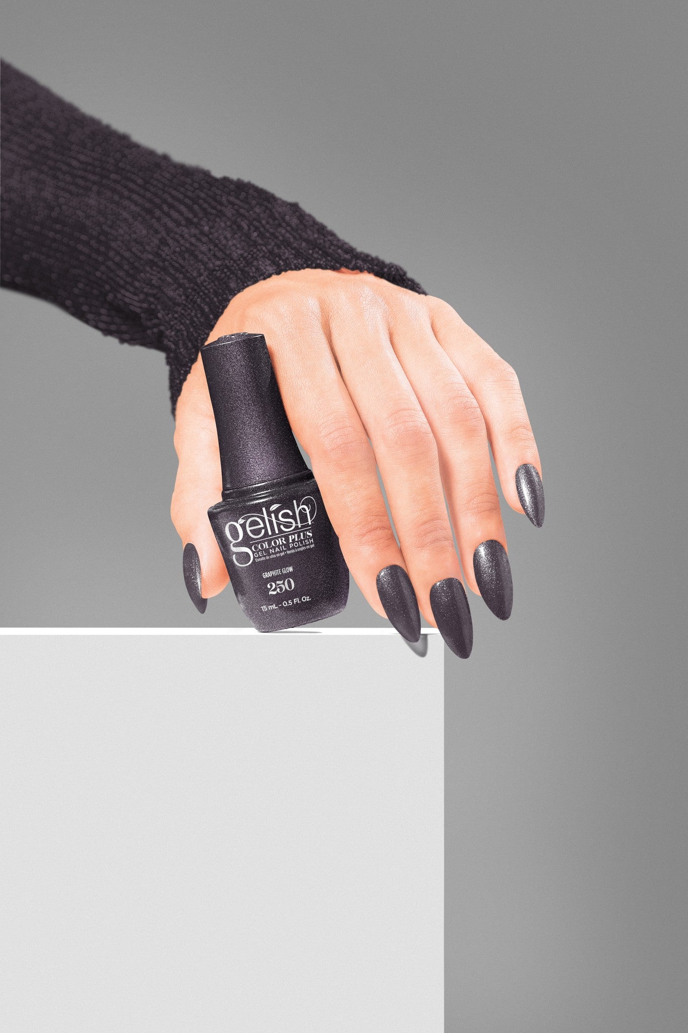 Graphite Glow - Deep Gray Shimmer