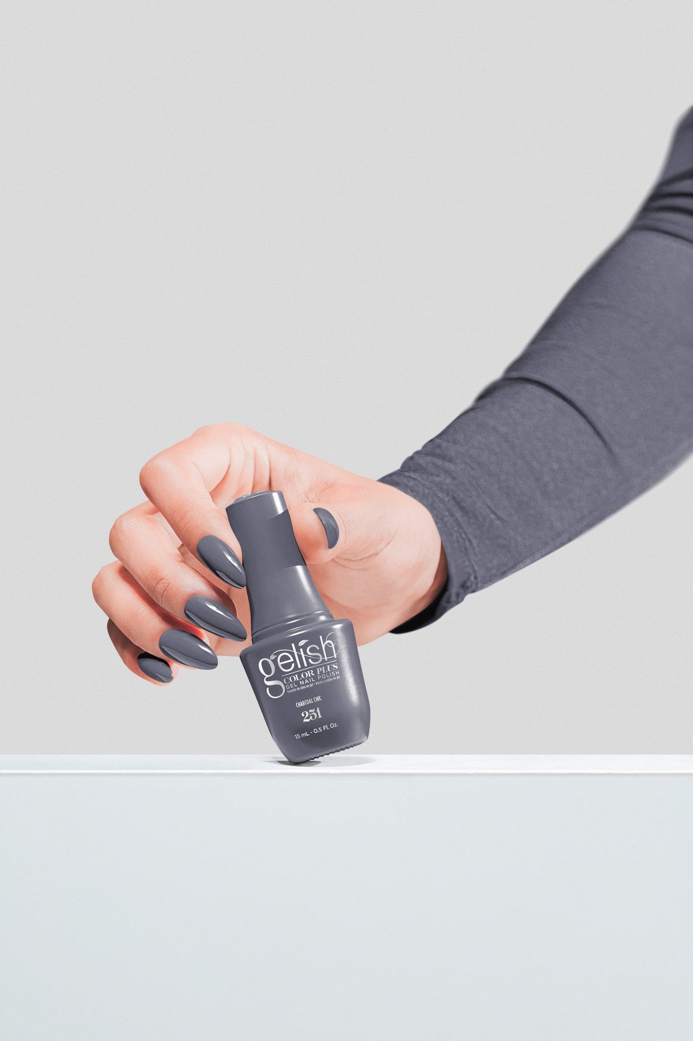 Gelish Color Plus - Charcoal Chic .5oz Secondary image