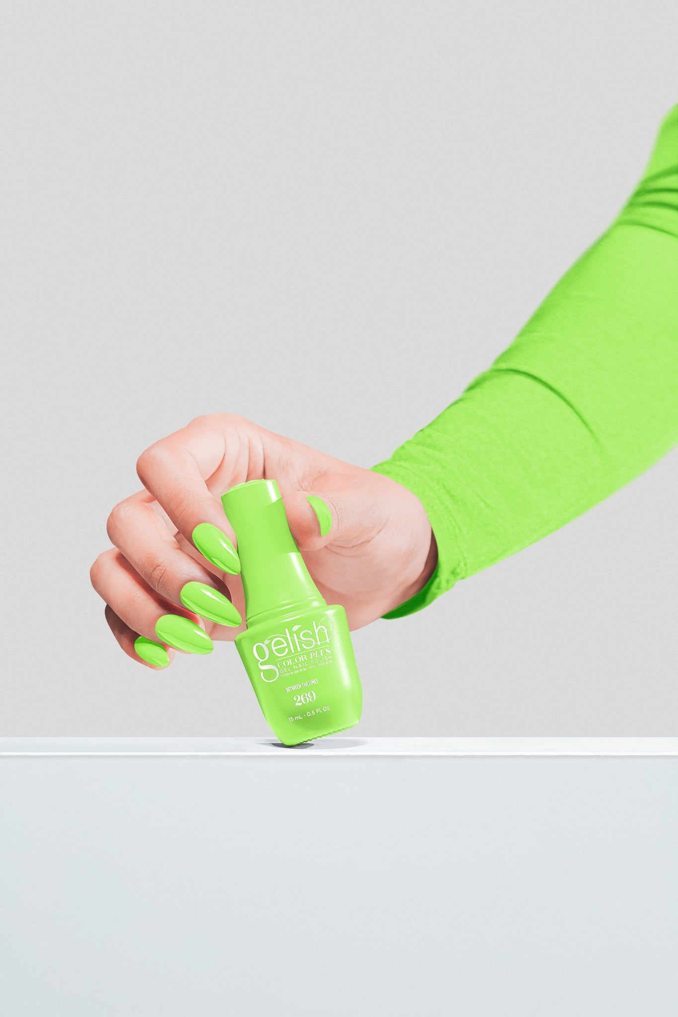 Gelish Color Plus - Between The Limes .5oz Secondary image