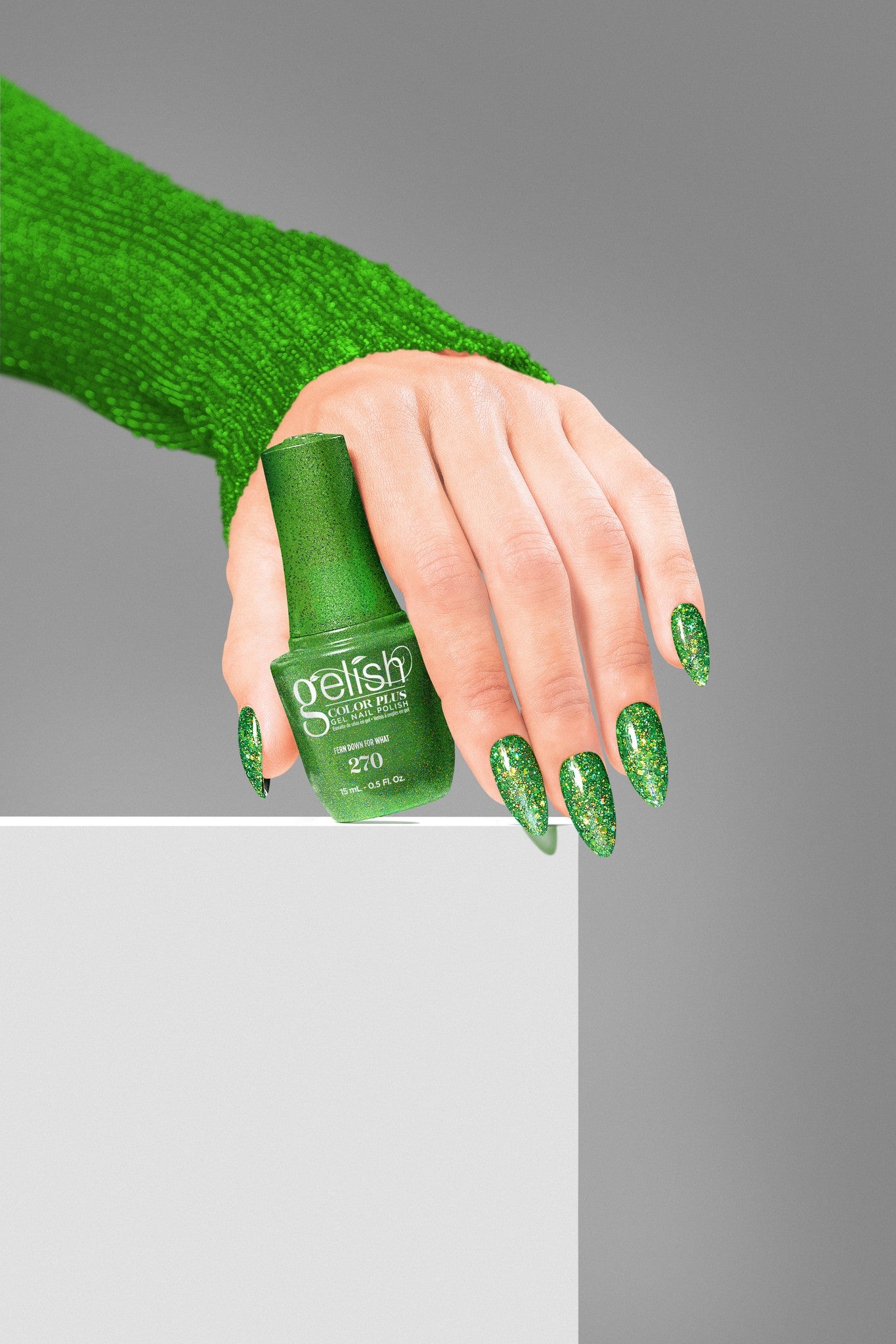 Gelish Color Plus - Fern Down For What .5oz Secondary image