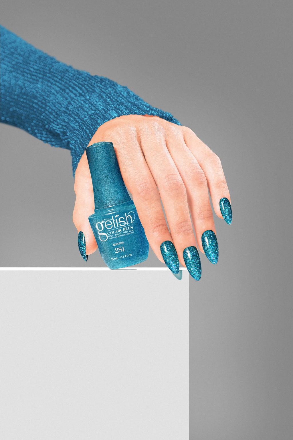 Major Mood - Bright Teal Glitter