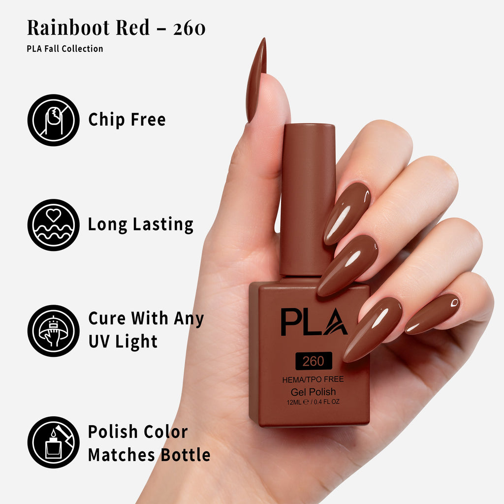 PLA Gel Polish 12ml - Rainboot Red 260