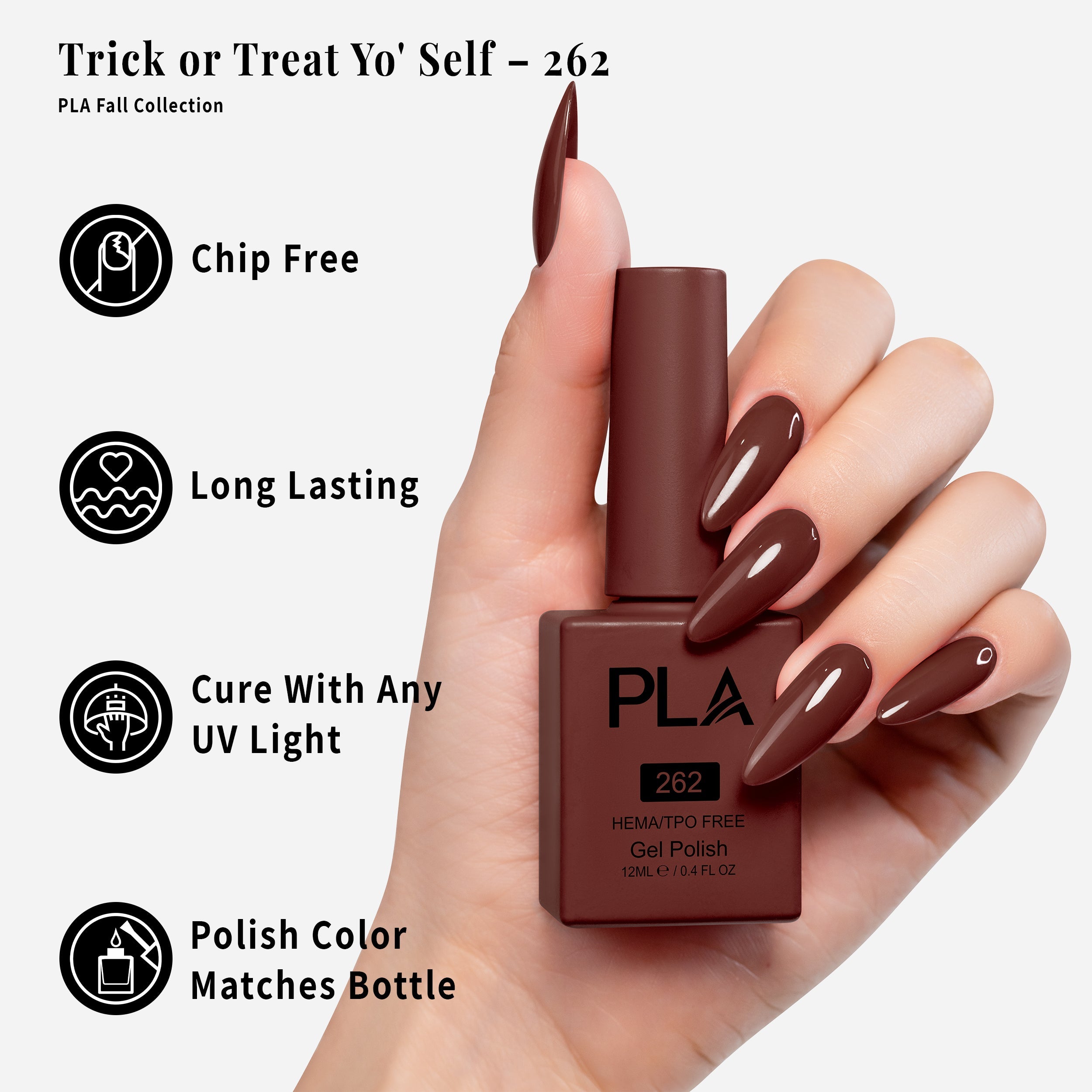 PLA Gel Polish 12ml - Trick or Treat Yo' Self 262