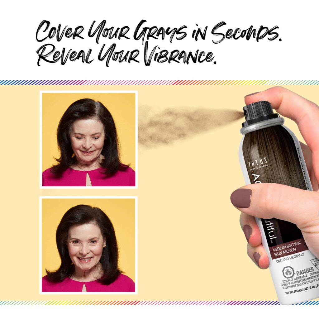 Zotos AgeBeautiful Root Touch Up - Medium Brown Secondary image