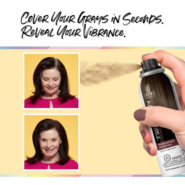 Zotos AgeBeautiful Root Touch Up - Medium Brown