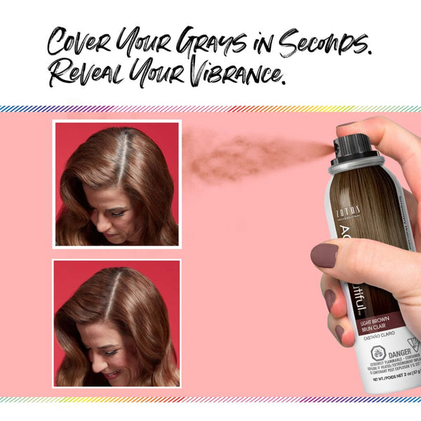 Zotos AgeBeautiful Root Touch Up - Light Brown