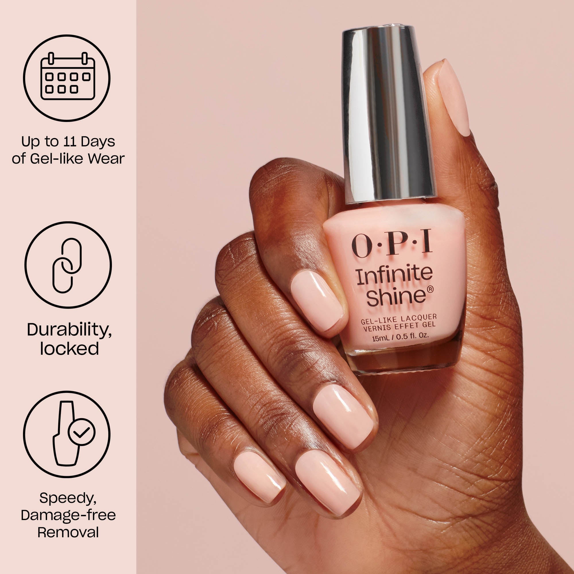 OPI Infinite Shine - I'm a Natural Gingerbread (HRS20)