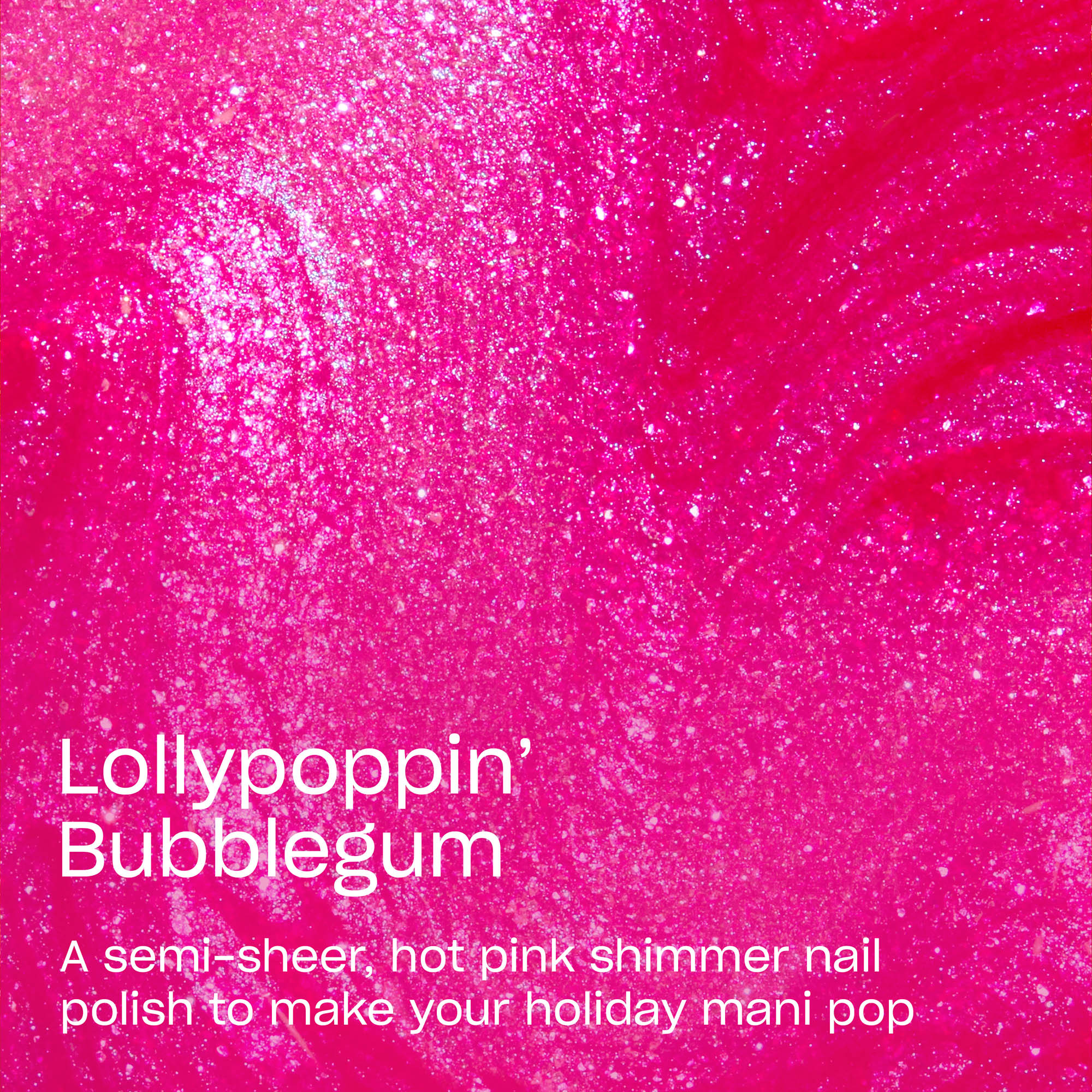 OPI Nail Lacquer - Lollypoppin Bubblegum (HRS02) Secondary image