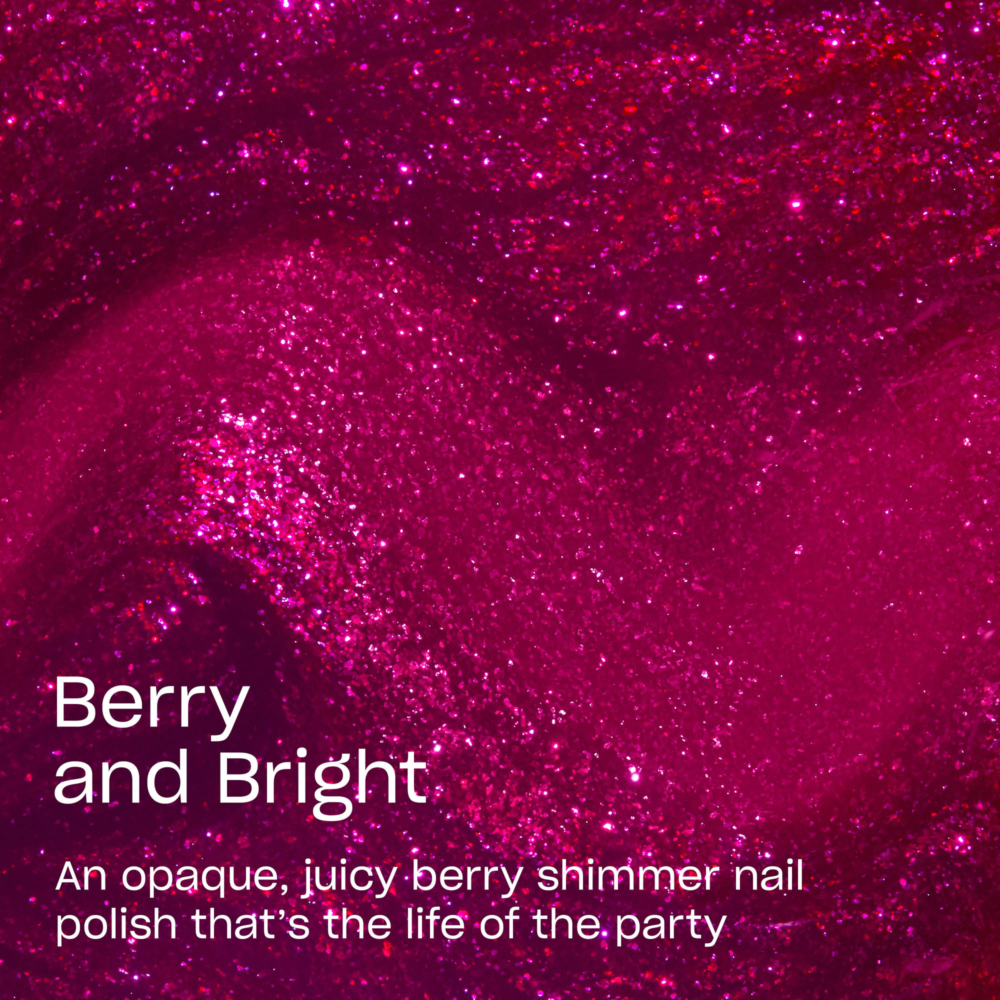 OPI Nail Lacquer - Berry and Bright (HRS12) Secondary image