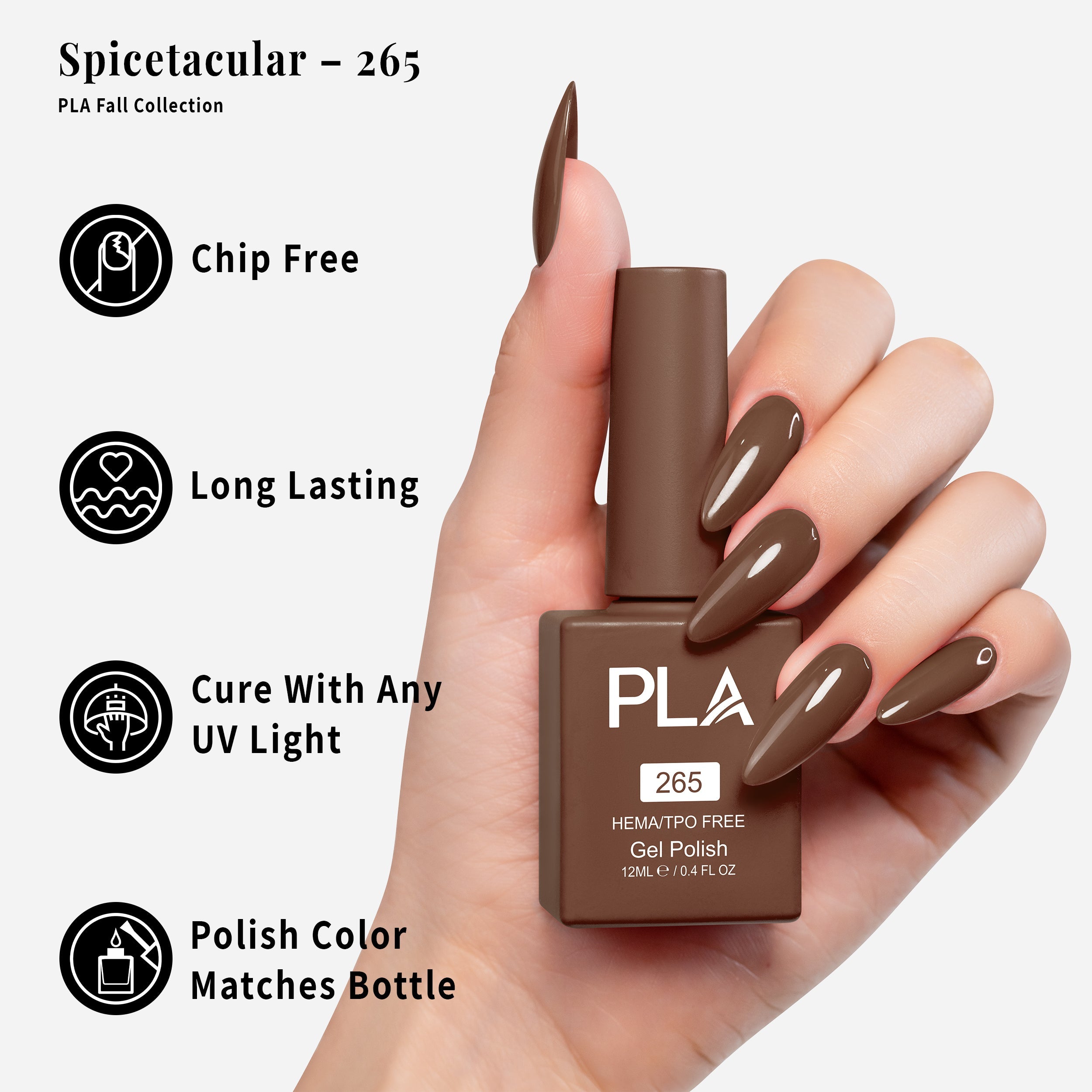 PLA Gel Polish 12ml - Spicetacular 265