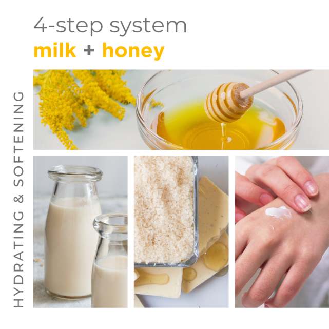 Be Care Love Massage Cream - Milk + Honey