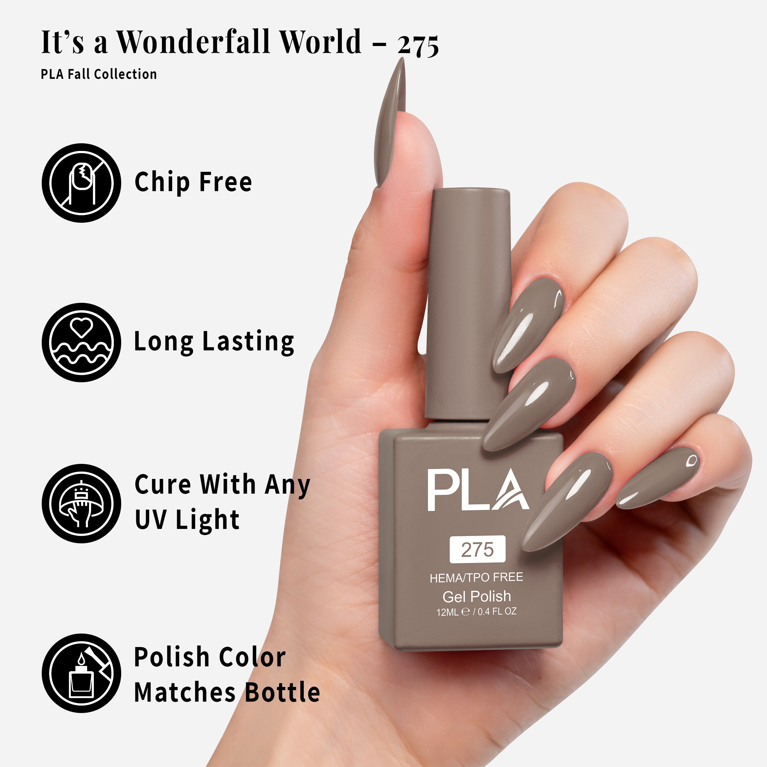 PLA Gel Polish 12ml - It’s a Wonderfall World 275