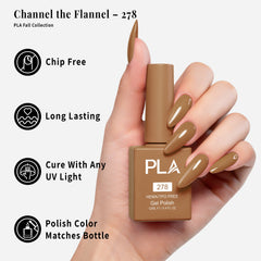 PLA Gel Polish 12ml - Channel the Flannel 278