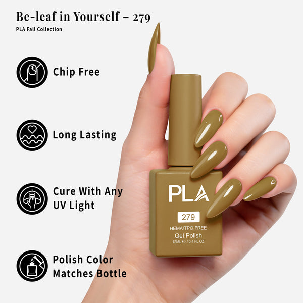 PLA Gel Polish 12ml - Be-leaf in Yourself 279