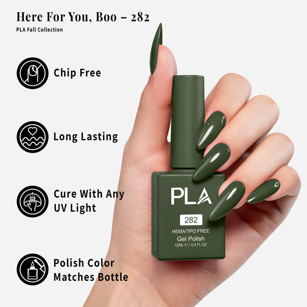 PLA Gel Polish 12ml - Here For You, Boo 282