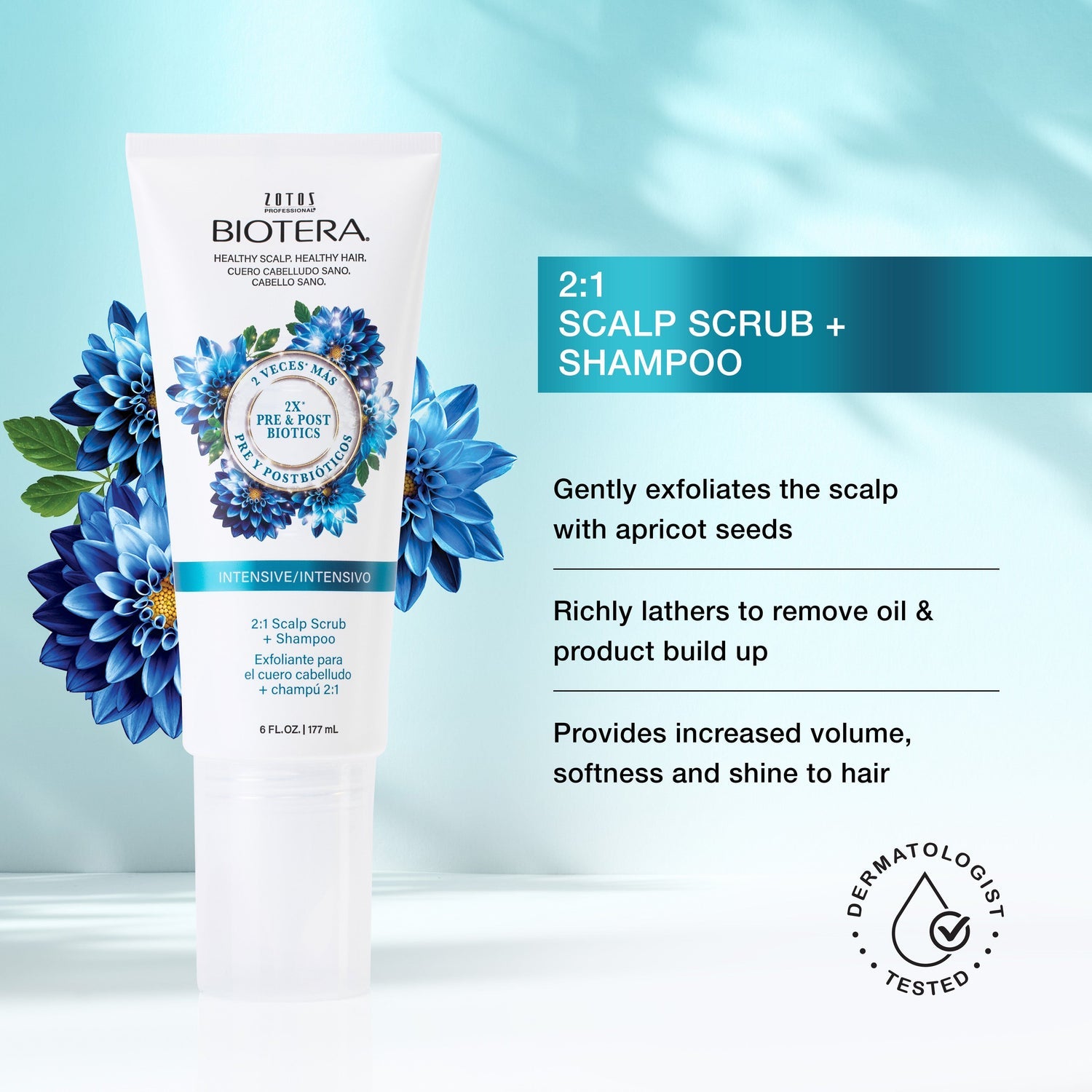 Biotera Intense Scalp & Shampoo Scrub 6oz Secondary image