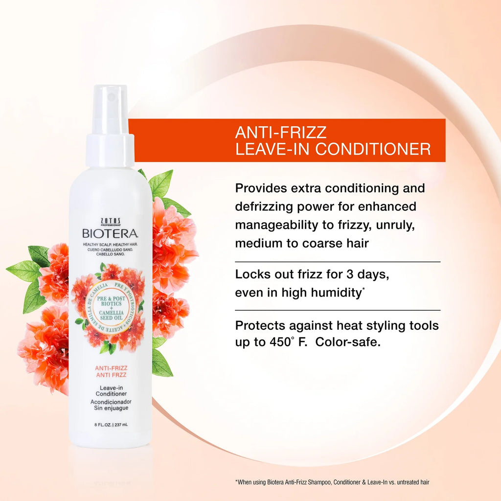 Biotera Anti Frizz Leave-In Conditioner - 8oz