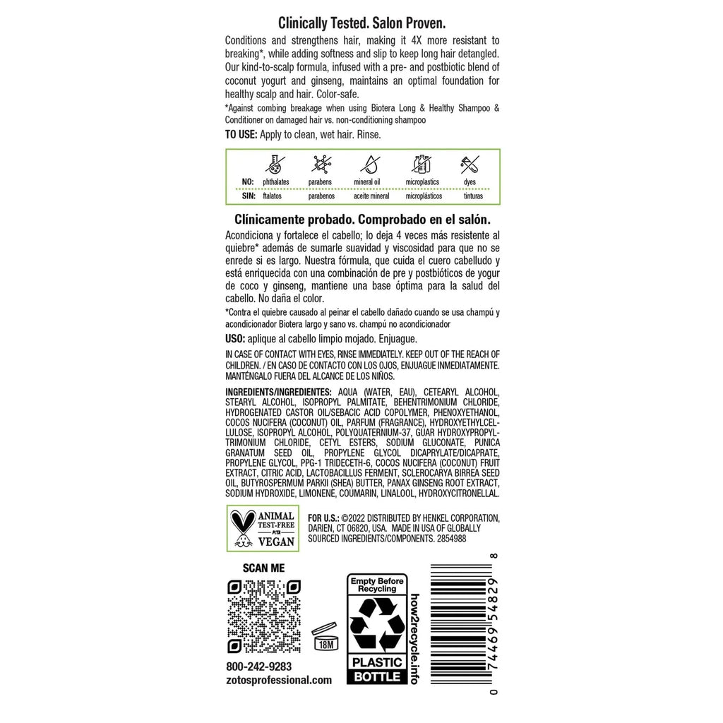 Biotera Long & Healthy Deep Moisture Conditioner