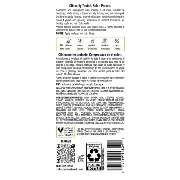 Biotera Long & Healthy Deep Moisture Conditioner