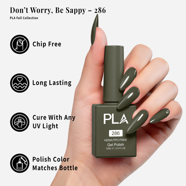 PLA Gel Polish 12ml - Don't Worry, Be Sappy 286