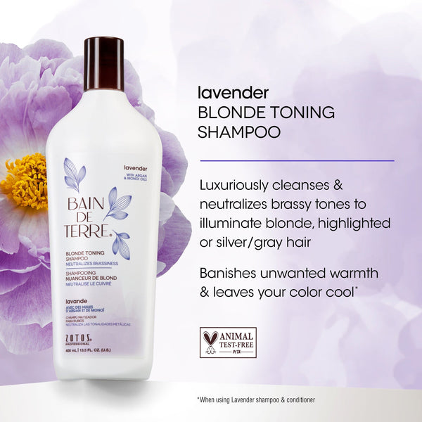 Bain De Terre Lavender Toning Shampoo 13.5oz