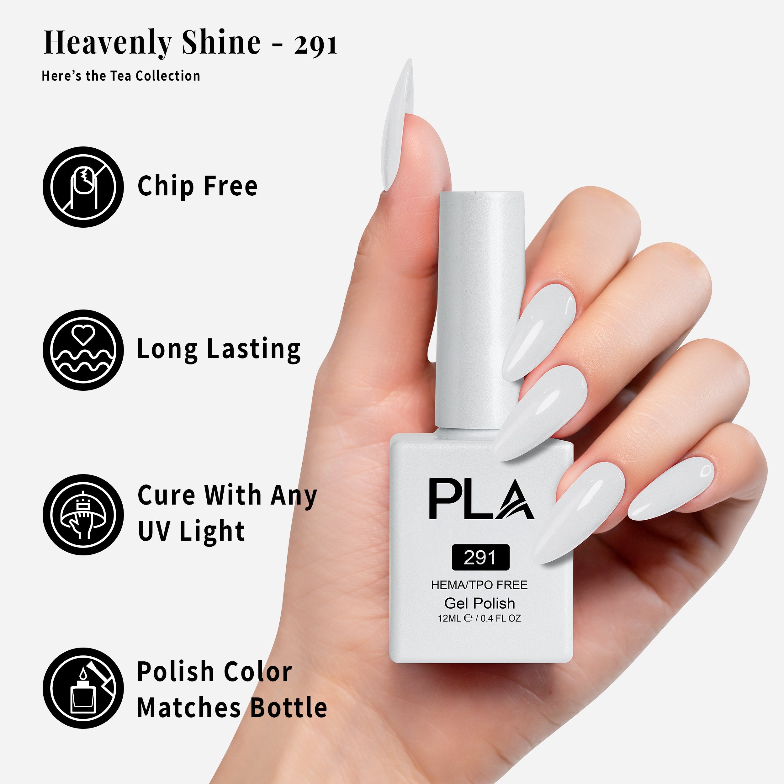 PLA Gel Polish 12ml - Heavenly Shine 291