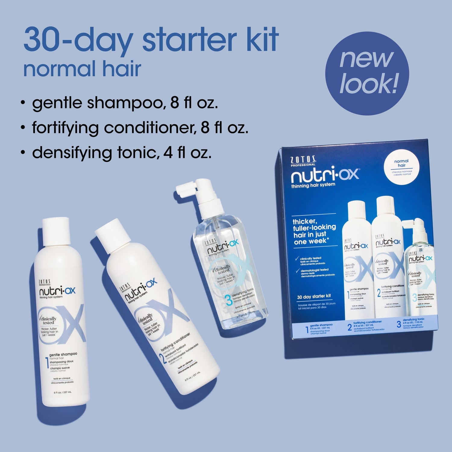 Nutri-Ox Thinning Hair Kit - Normal Secondary image