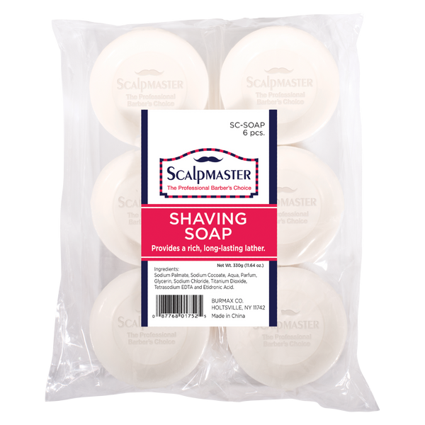 Scalpmaster Shaving Soap 6pk (SC-SOAP)