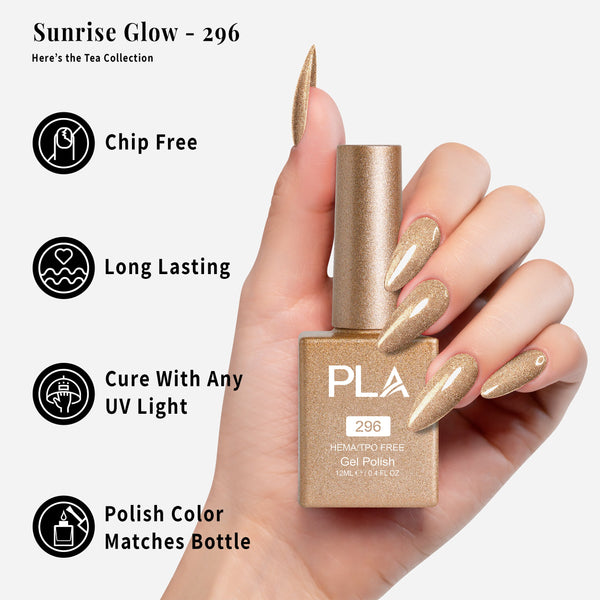 PLA Gel Polish 12ml - Sunrise Glow 296