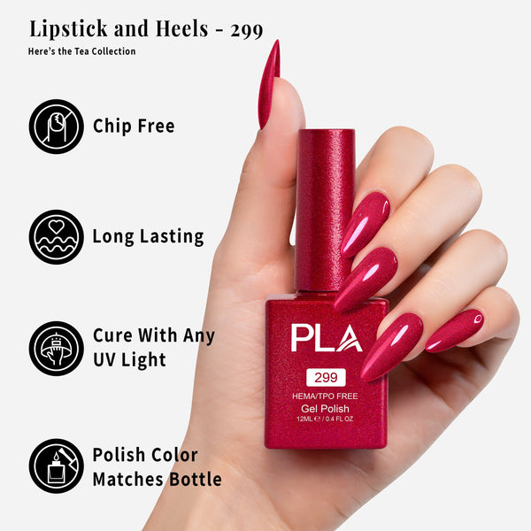 PLA Gel Polish 12ml - Lipstick and Heels 299