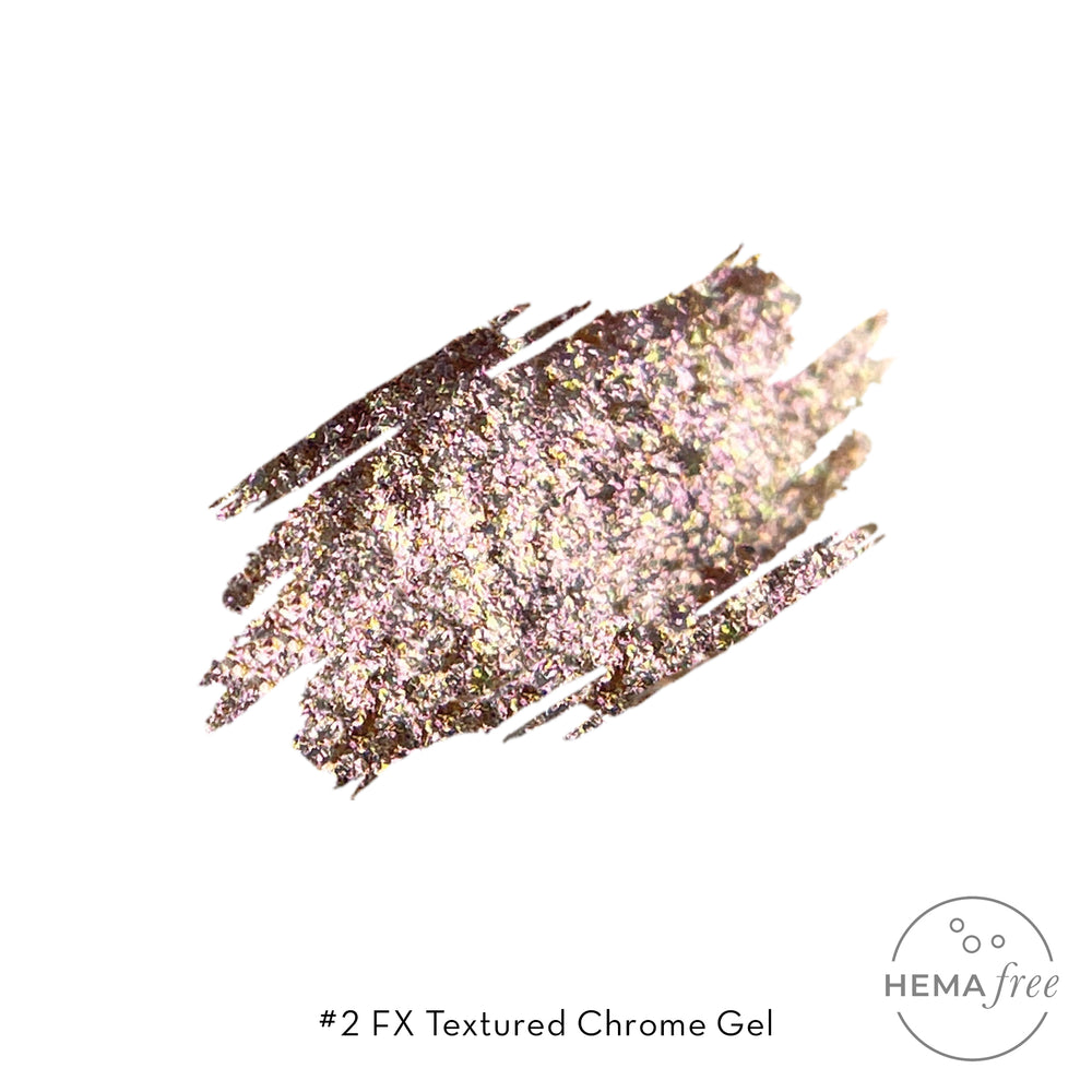 Fuzion FX Textured Chrome Gel 5g - #2