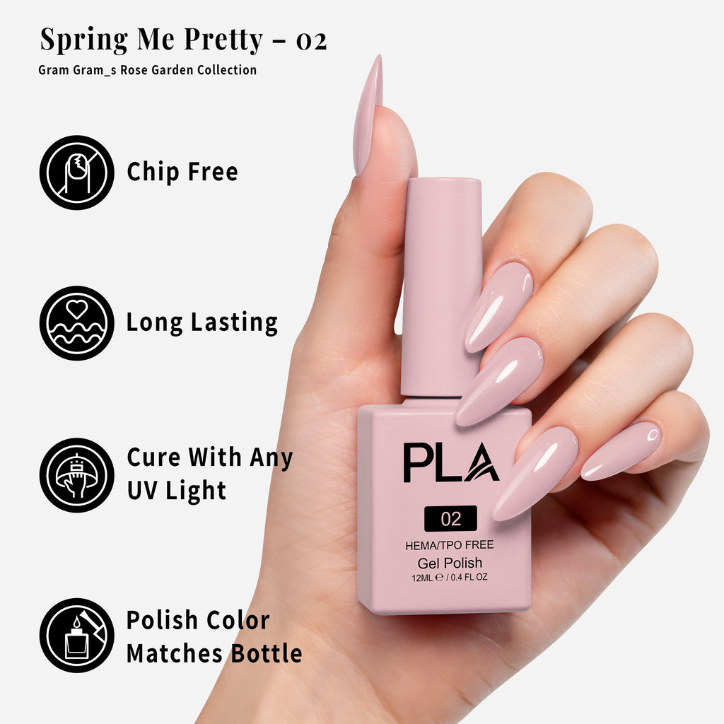 PLA Gel Polish 12ml - Spring Me Pretty 02