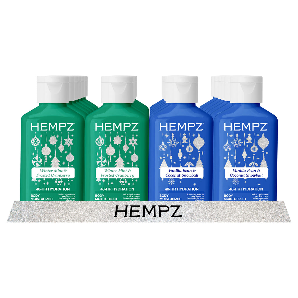Hempz Mini Sweet Wonderland Display